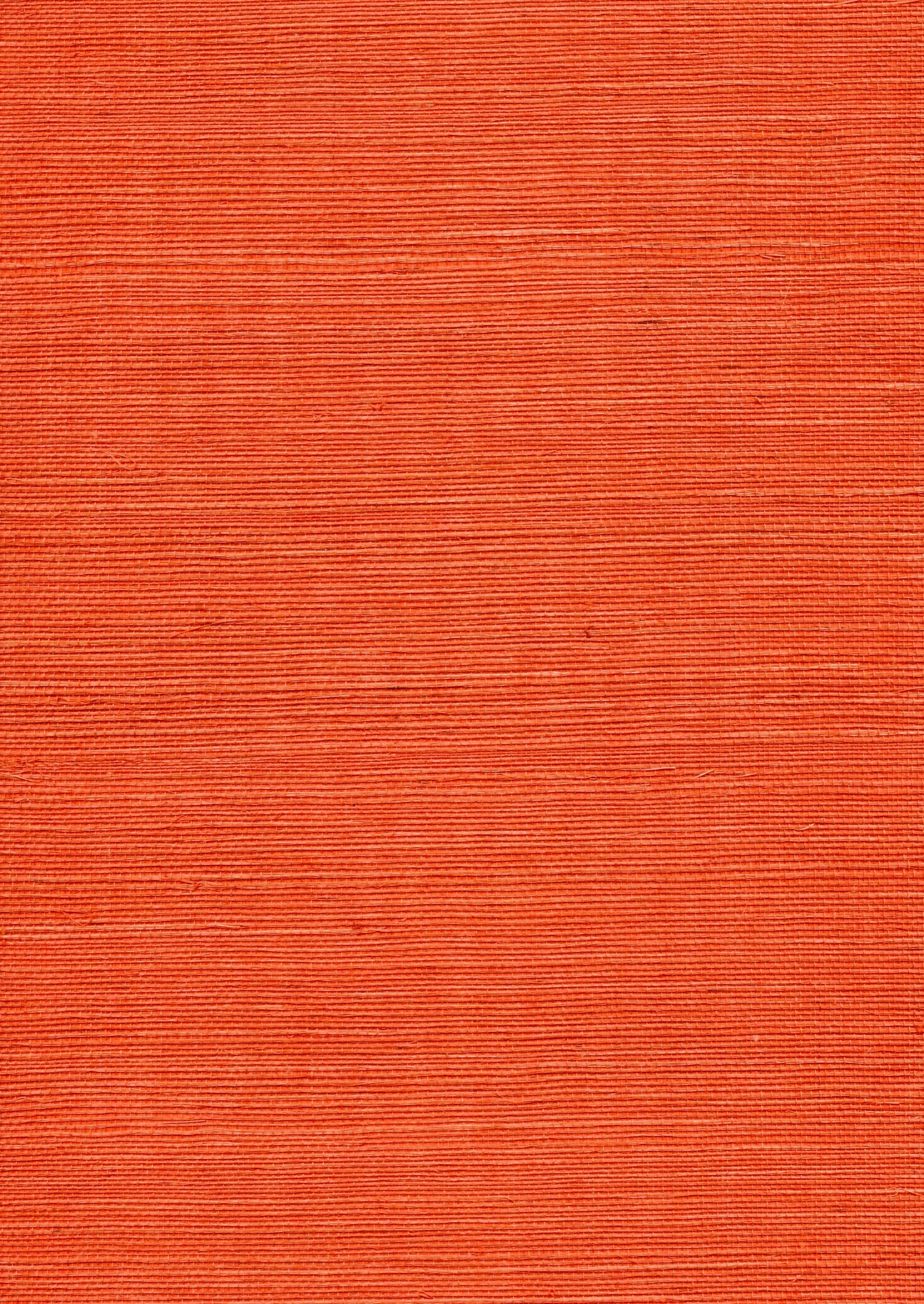 Norcia Coral Red Grasscloth Wallcovering